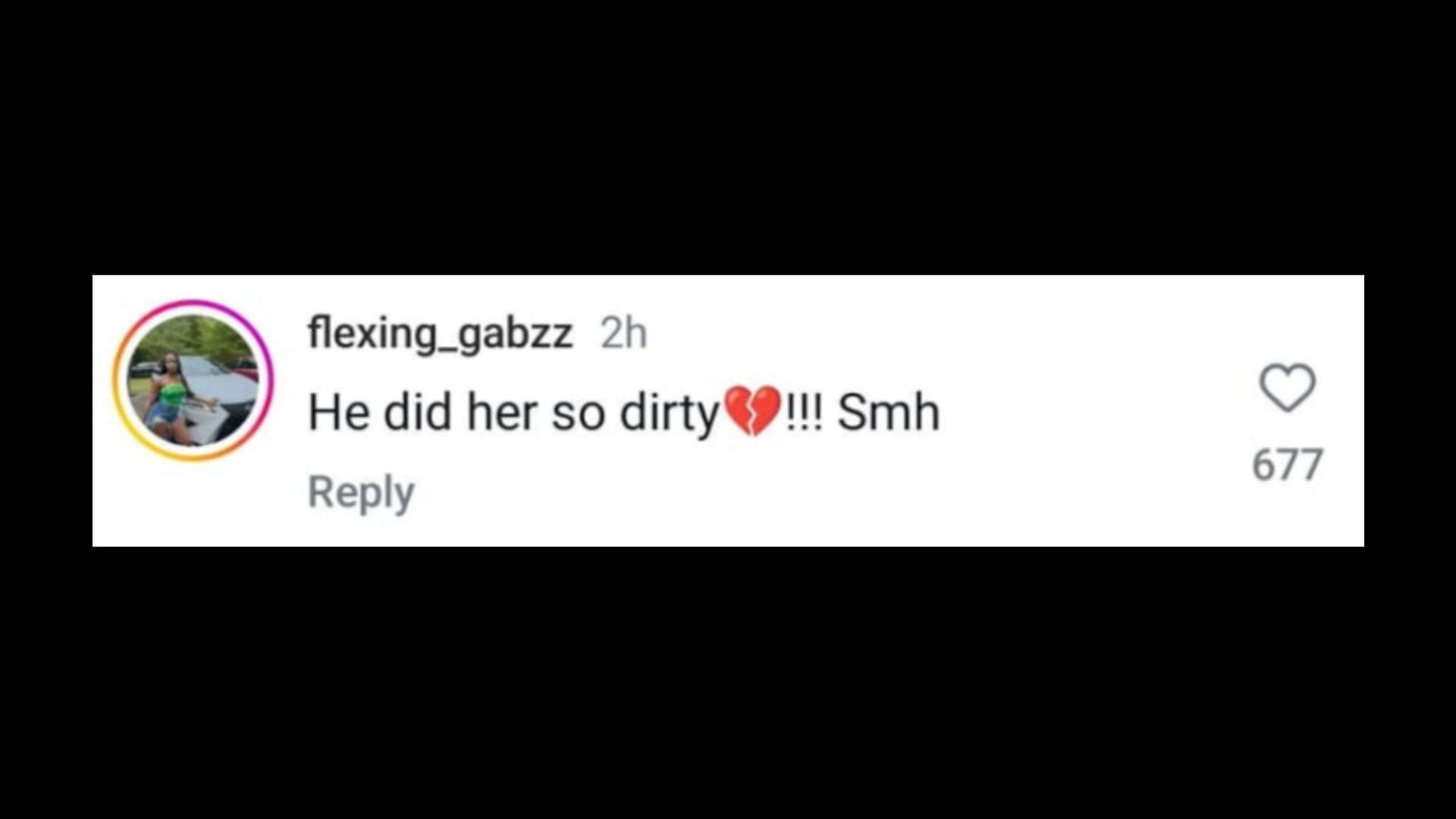 A user reacts (Image via Instagram/theshaderoomteens)